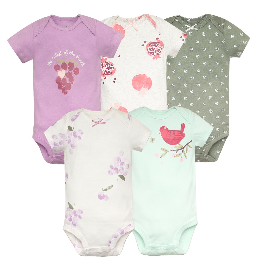 Baby Clothing Next - 5pcs/lot Baby Bodysuit Fashion Girl Clothes