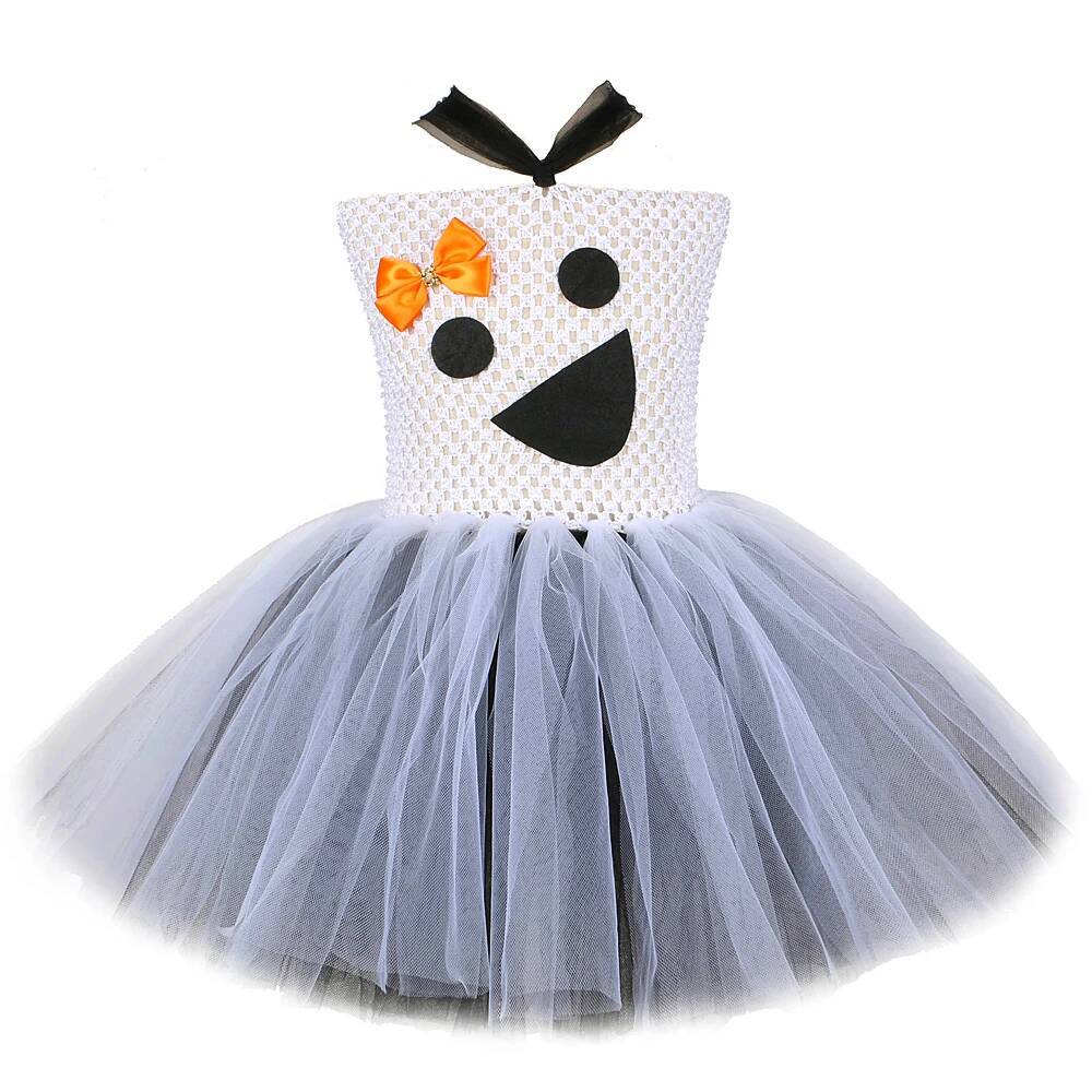 Baby Tutu Skirt - Trắng Đen Ma Tutu Đầm Cho