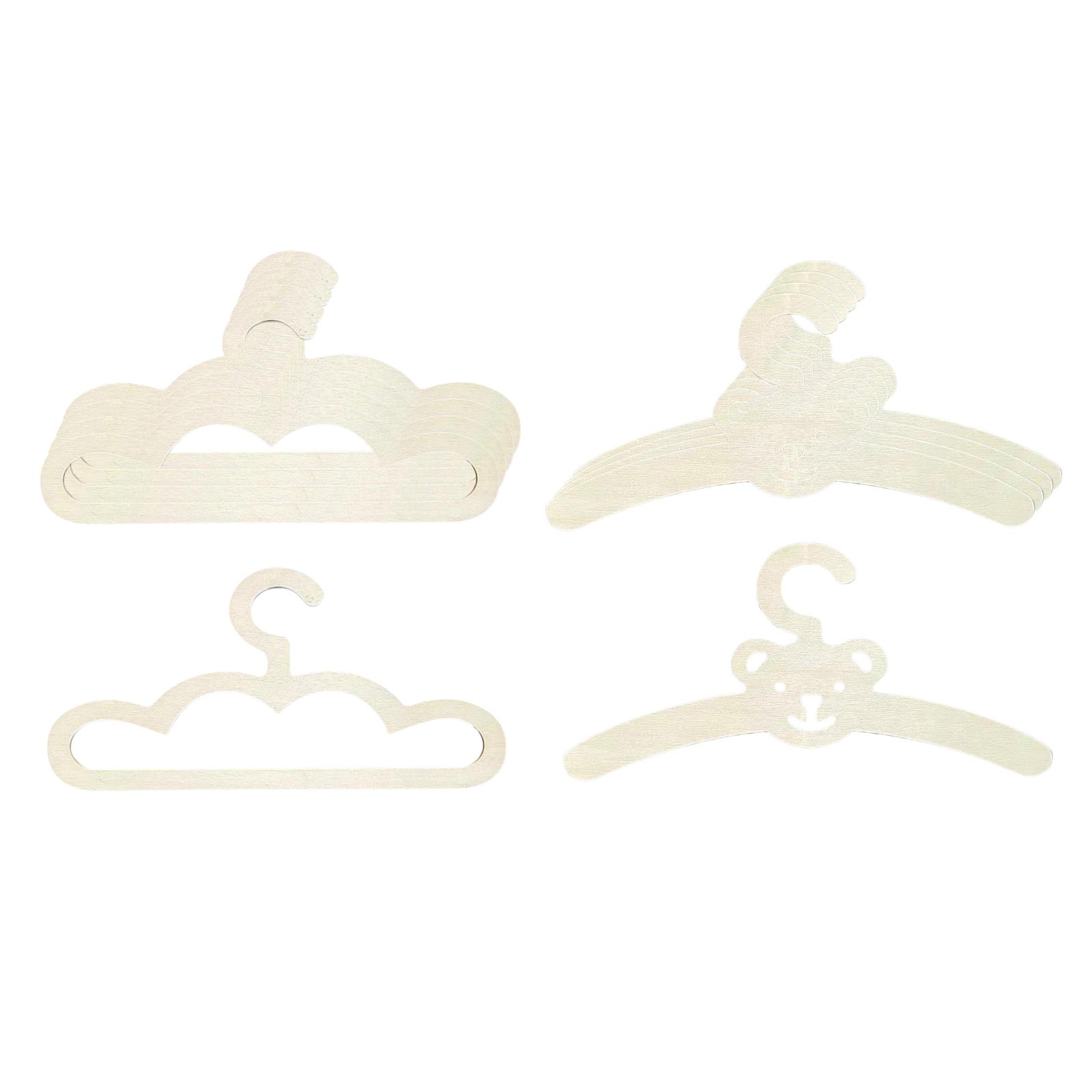 Baby Clothing Rack - 5x Baby Clothes Hangers Space Saving