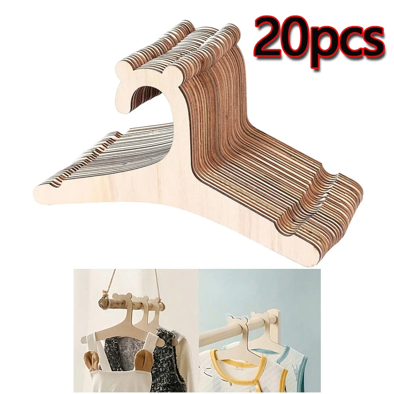 Baby Clothing Rack - yes5/10/20/50pcs Baby Clothes Rack Cute Bear