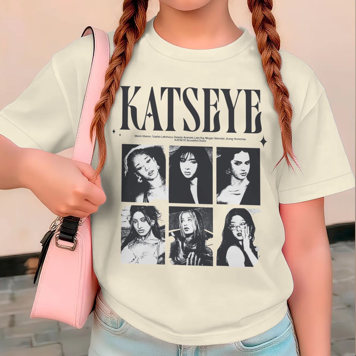 Baby Clothing Essentials - KATSEYE Print Summer Tops Girls Y2K