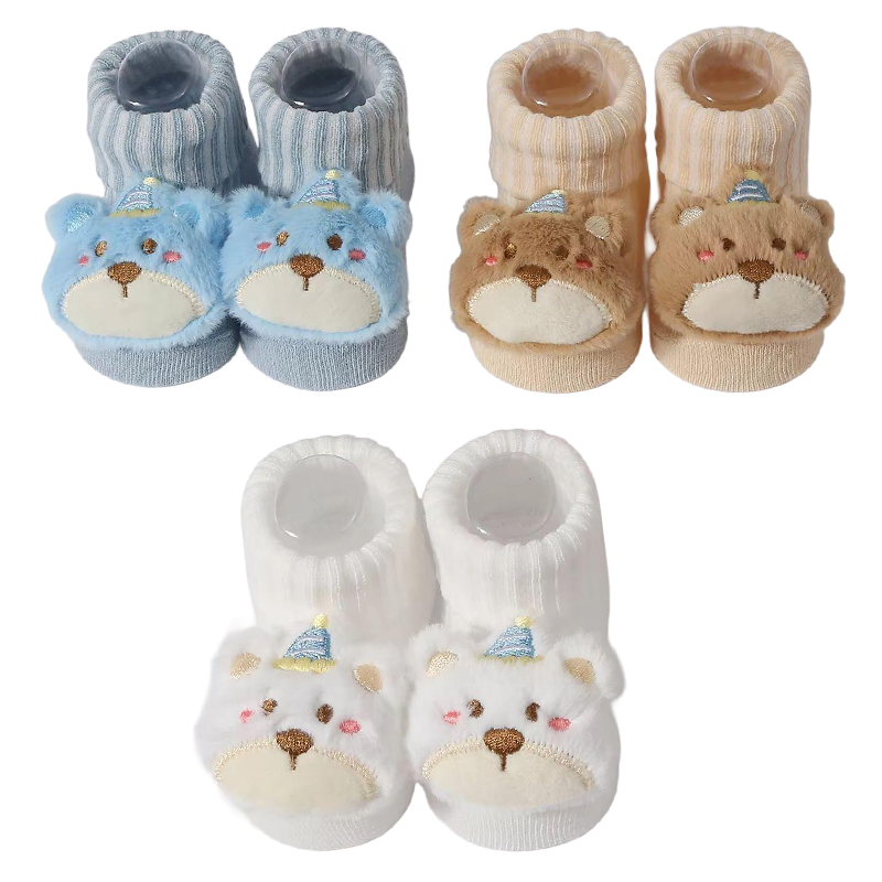 Baby Clothing Essentials - 3Pairs/set Baby Socks Girls Boys Newborn