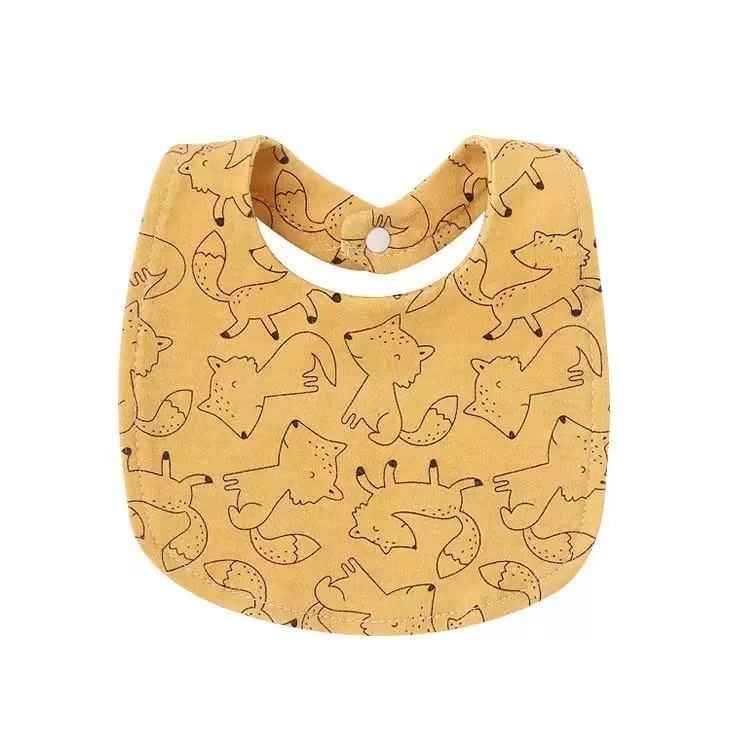Baby Clothing For Boys - 100% Cotton Baby Bibs Waterproof Bandana
