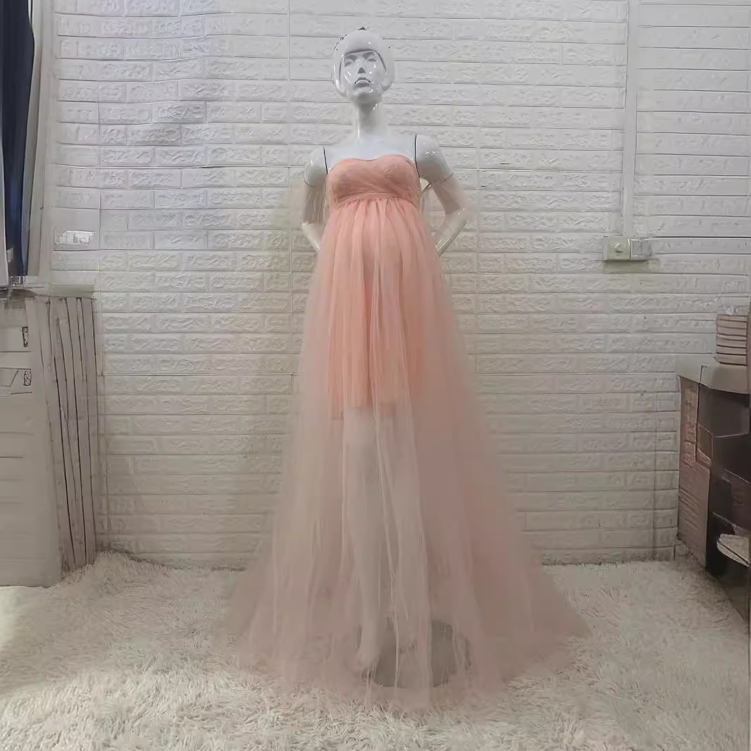 Baby Clothing Line - Pregnancy Dresses Maternity Photo Shoot Maxi