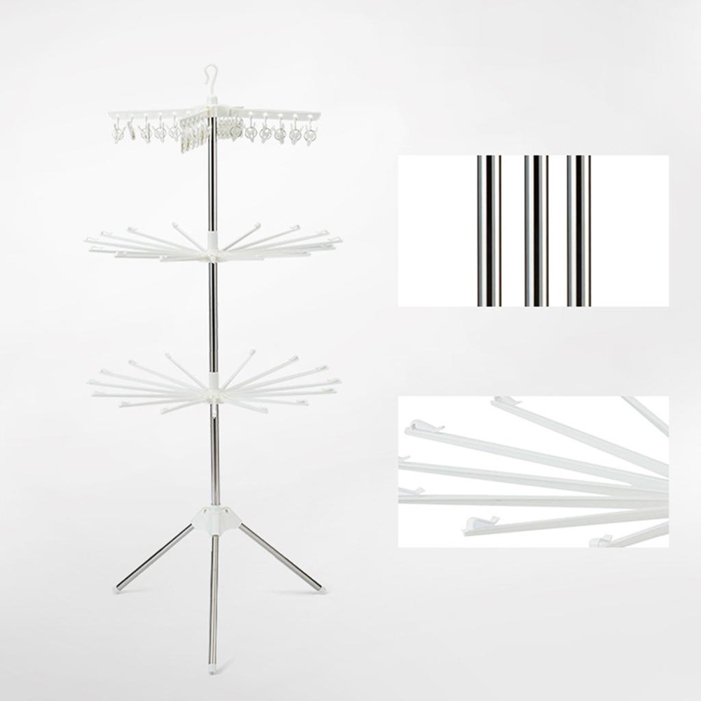 3 Tiers Foldable Drying Rack S - đánh giá và giá Baby Clothing Rack