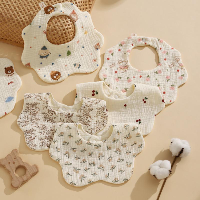 ✰✪1PC Baby Bibs Cotton Newborn - đánh giá và giá Baby Clothing Fabric