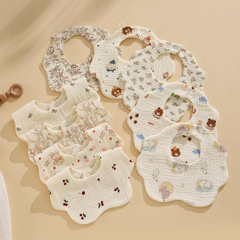 ✰✪1PC Baby Bibs Cotton Newborn - đánh giá và giá Baby Clothing Fabric