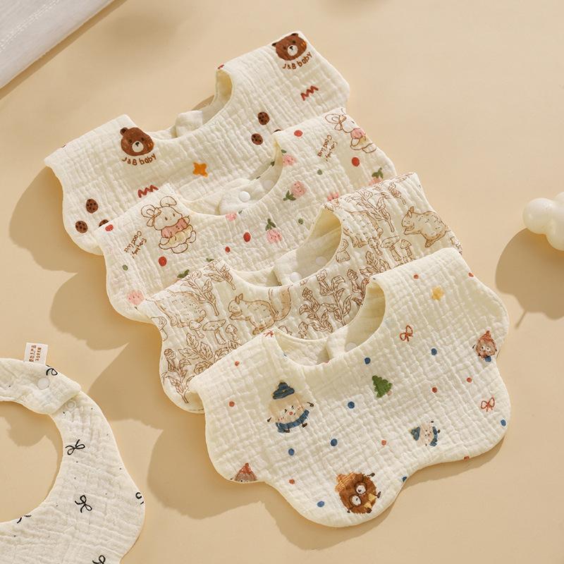 ✰✪1PC Baby Bibs Cotton Newborn - đánh giá và giá Baby Clothing Fabric