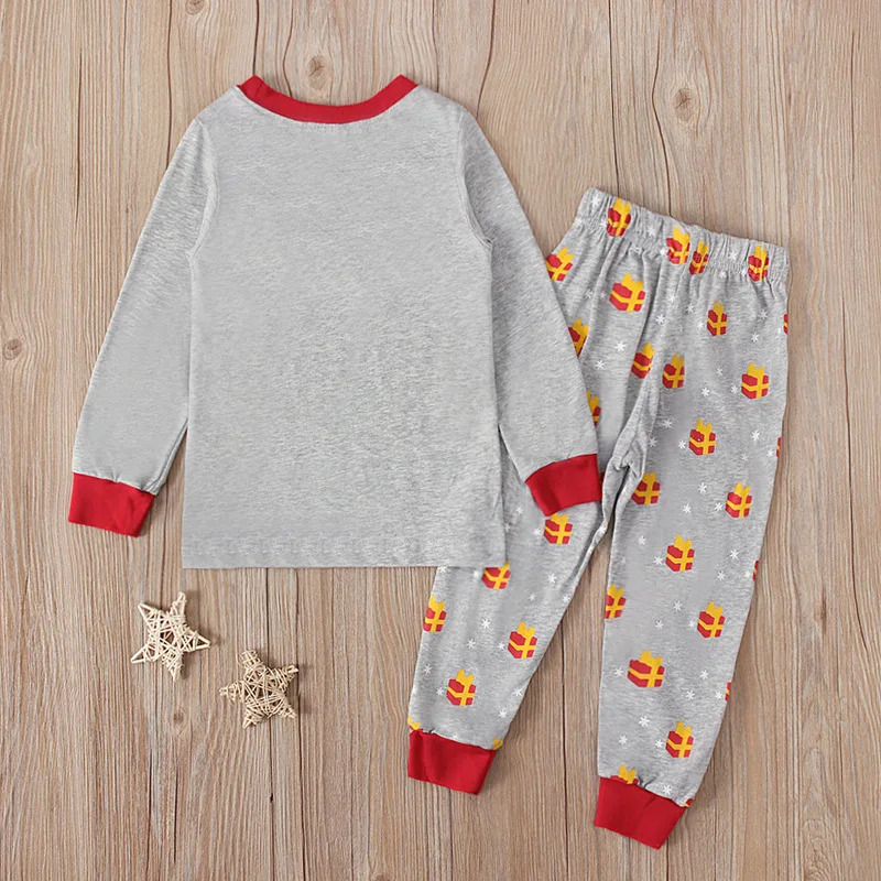 Gray Santa Claus Print Kids Pa - đánh giá và giá Baby Clothing For Boys