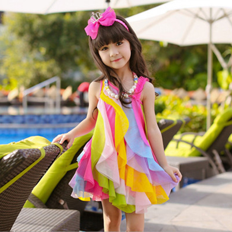 Mùa Hè Bé Gái Đầm Không Vòng C - đánh giá và giá Baby Clothing Line