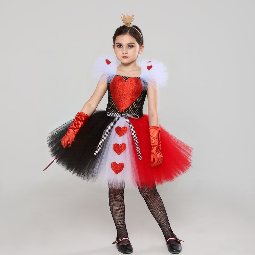 Queen of Hearts Tutu Costume D - đánh giá và giá Baby Tutu Skirt
