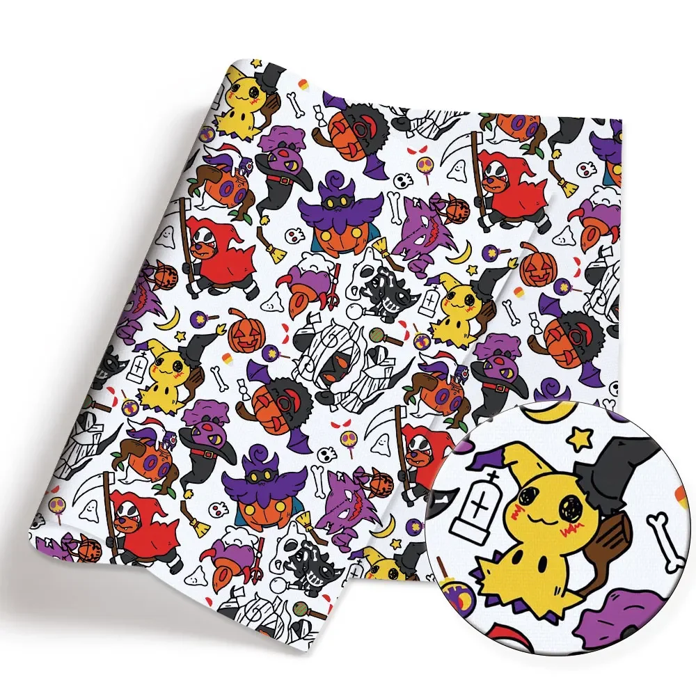 Pokemon Cartoon Fabric140*50cm - đánh giá và giá Baby Clothing Fabric