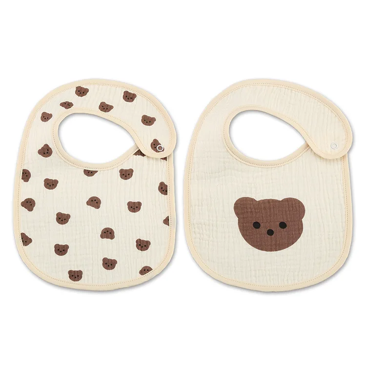 2pcs/set Waterproof Baby Bibs  - đánh giá và giá Baby Clothing Fabric