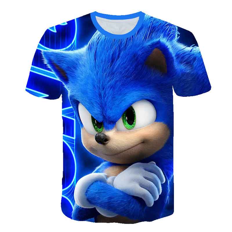 Boys Sonic T-Shirt Kids TShirt - đánh giá và giá Baby Clothing For Boys