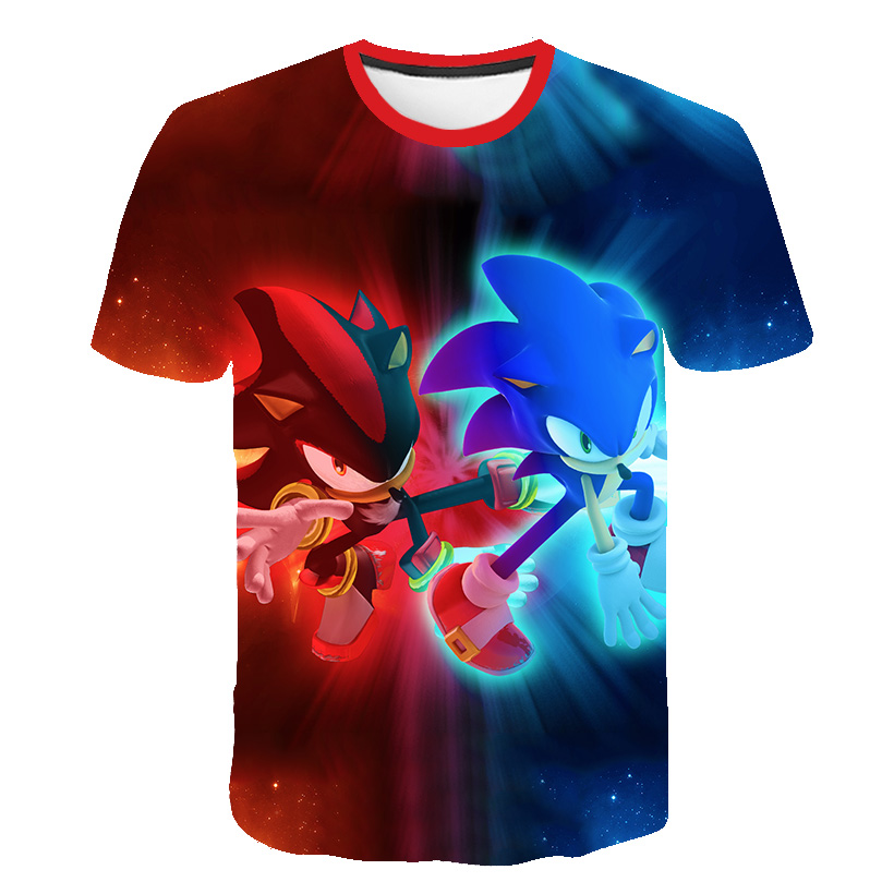 Boys Sonic T-Shirt Kids TShirt - đánh giá và giá Baby Clothing For Boys
