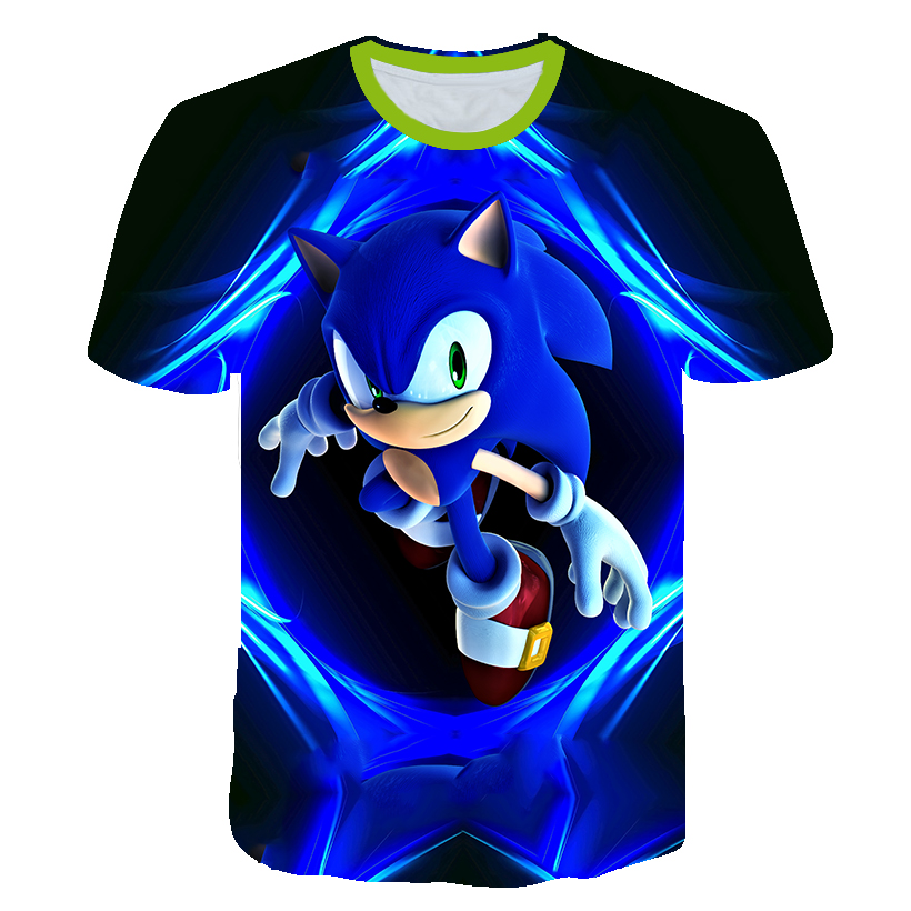 Boys Sonic T-Shirt Kids TShirt - đánh giá và giá Baby Clothing For Boys