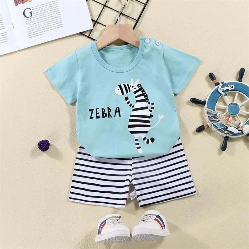 Cotton Tees+Shorts 2-piece Tra - đánh giá và giá Baby Clothing Essentials
