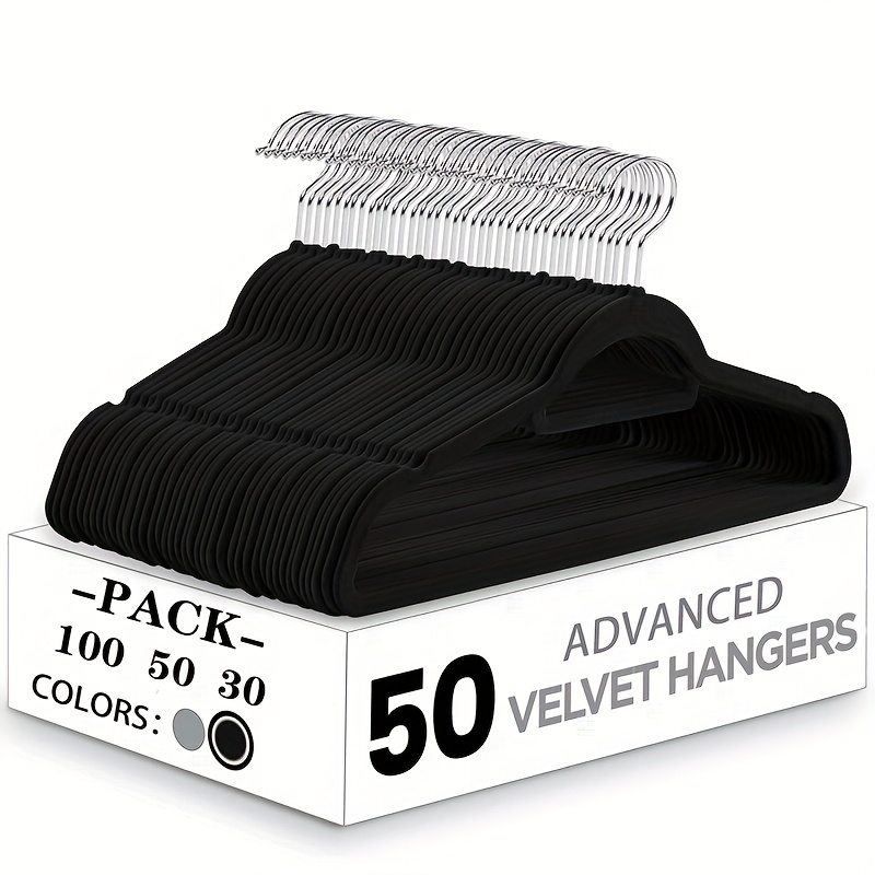 50Velvet non-slip hangers, spa - đánh giá và giá Baby Clothing Rack
