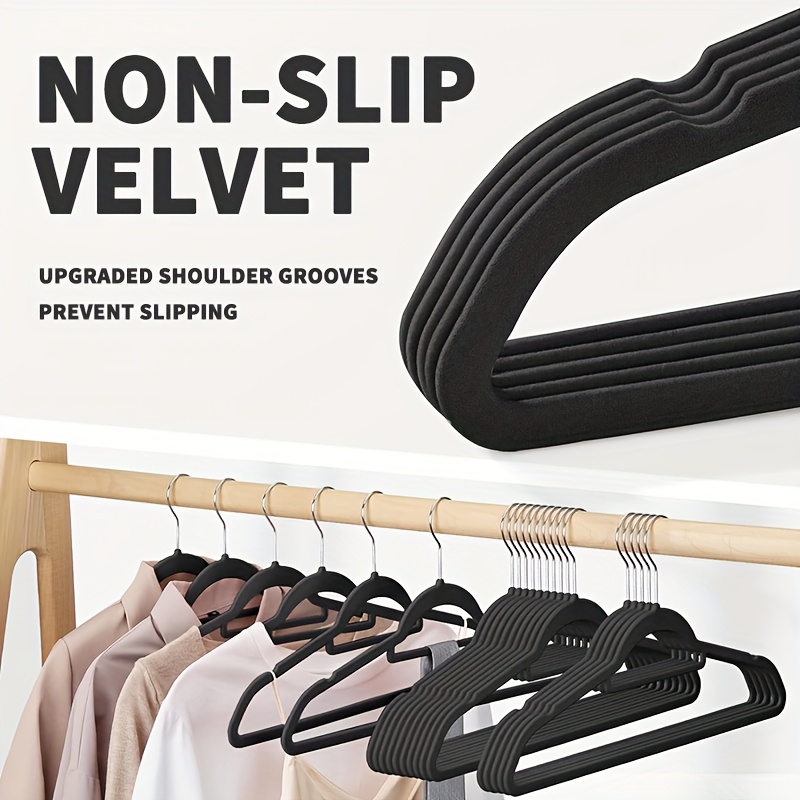 50Velvet non-slip hangers, spa - đánh giá và giá Baby Clothing Rack