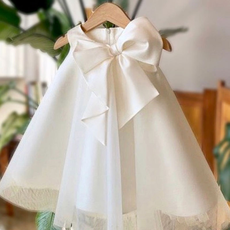 Mùa Hè 2021 Nơ Lớn Đầm Bé Gái  - đánh giá và giá Baby Clothing Essentials