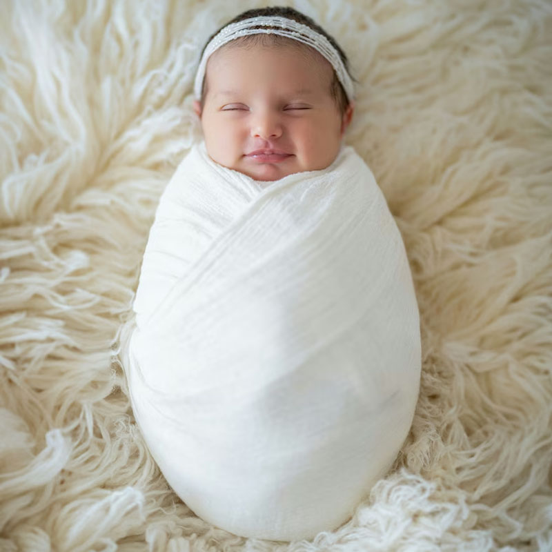 1pcs/ Newborn Photography Wrap - đánh giá và giá Baby Clothing Fabric