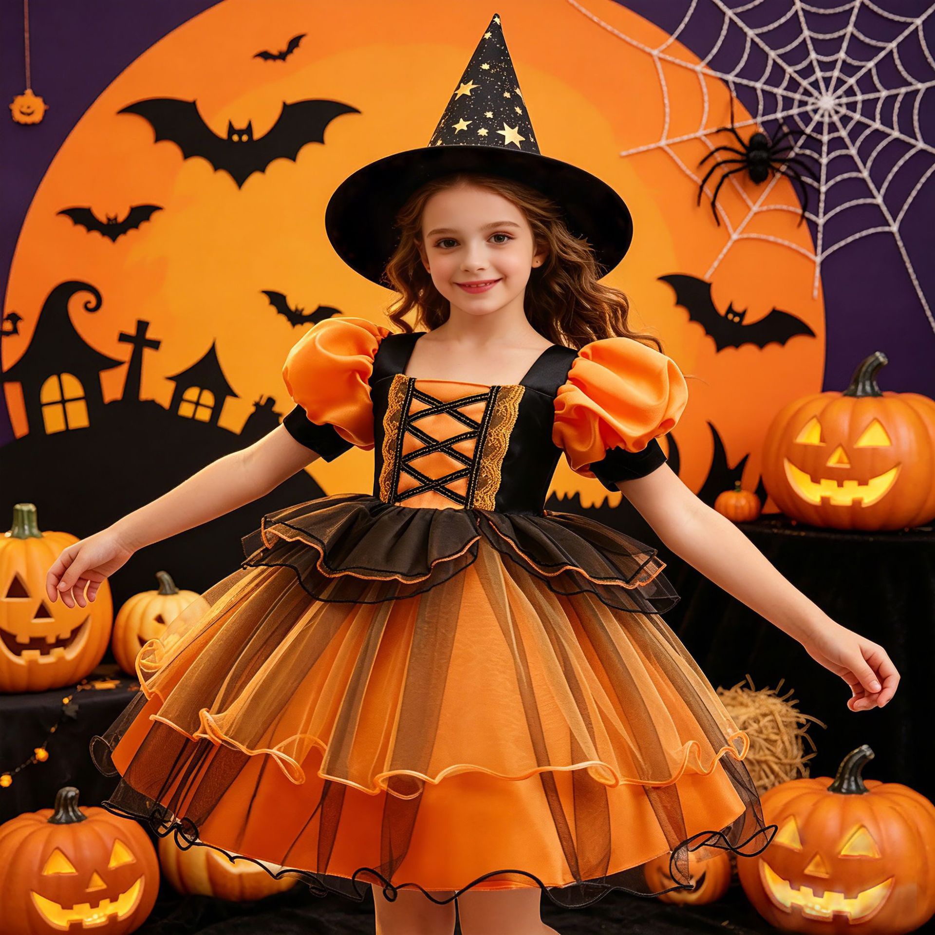 Girls Halloween Witch Costume  - đánh giá và giá Baby Tutu Skirt