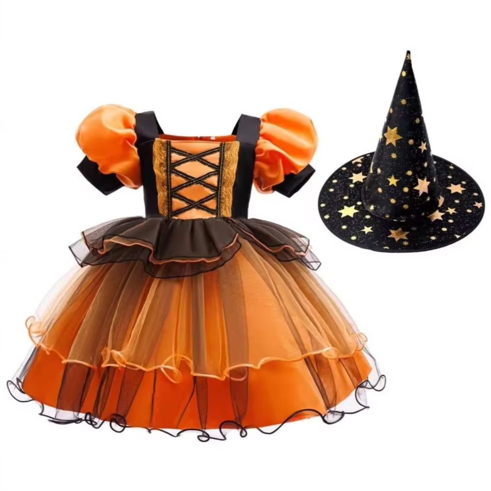Girls Halloween Witch Costume  - đánh giá và giá Baby Tutu Skirt
