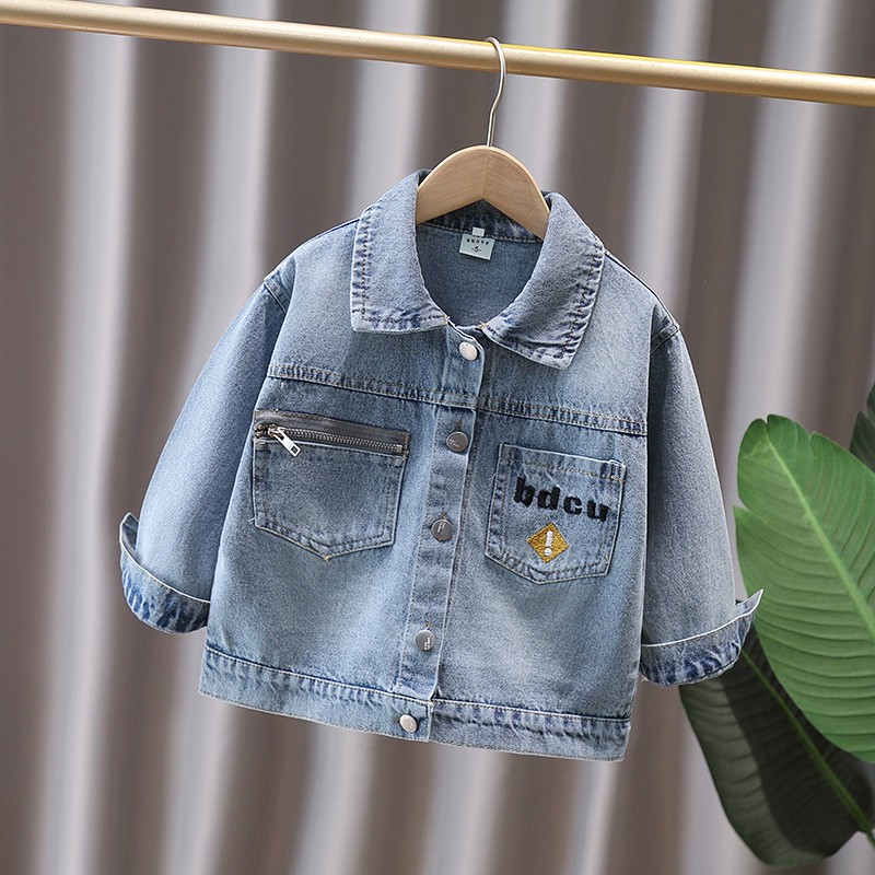 Cute Style Baby Child Denim Ja - đánh giá và giá Baby Clothing For Boys