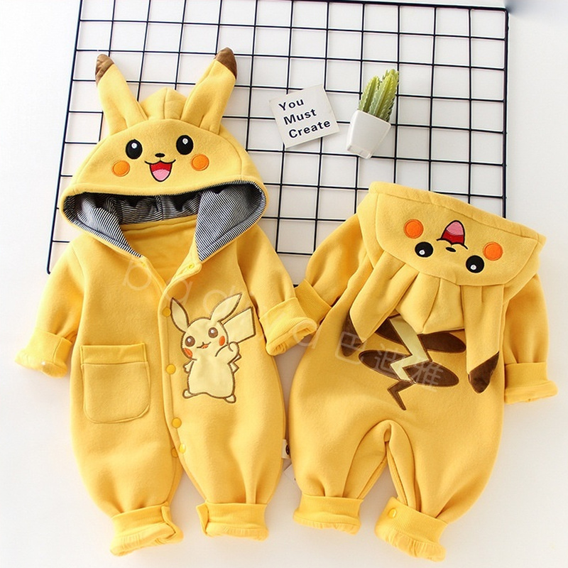 Cartoon Pocket Monsters Baby P - đánh giá và giá Baby Clothing Winter