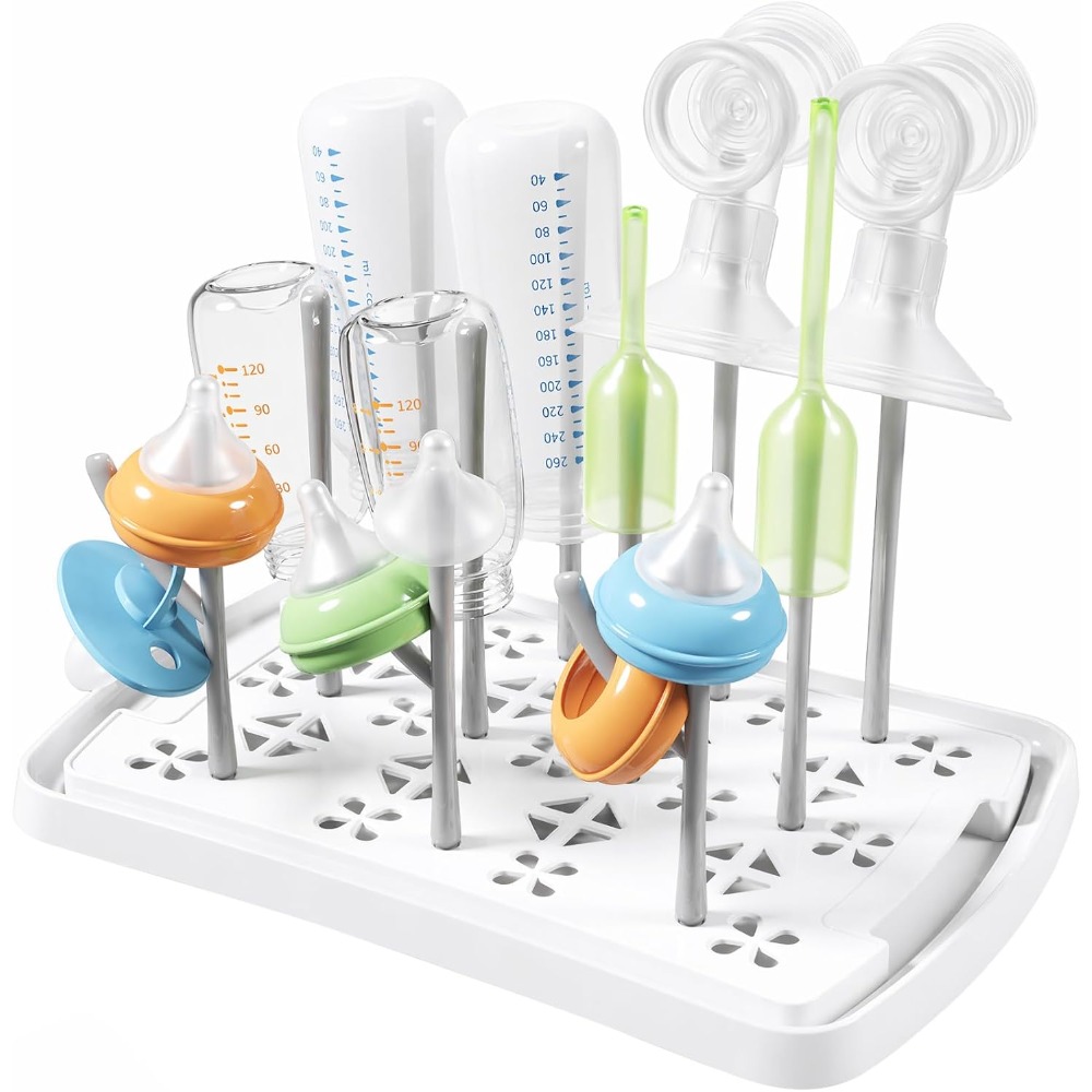 Baby Bottle Drying Rack with T - đánh giá và giá Baby Clothing Rack
