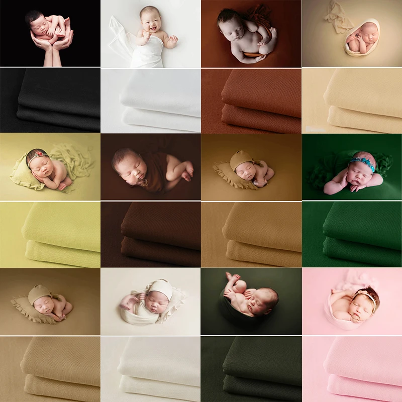 40/150*170cm Newborn Photograp - đánh giá và giá Baby Clothing Fabric