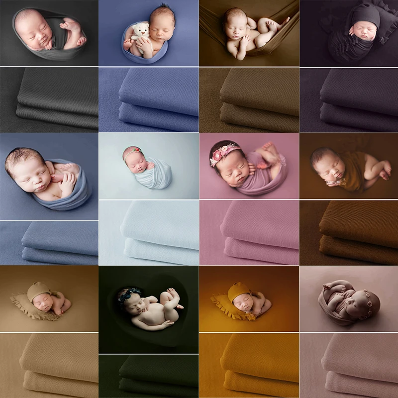 40/150*170cm Newborn Photograp - đánh giá và giá Baby Clothing Fabric
