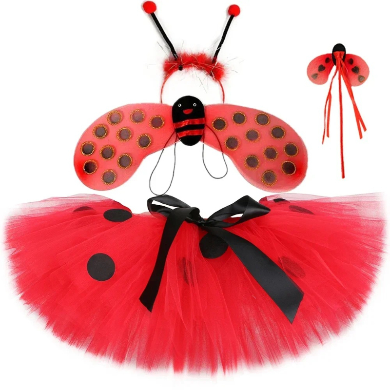 Girls Ladybird Tutu Skirt Red  - đánh giá và giá Baby Tutu Skirt