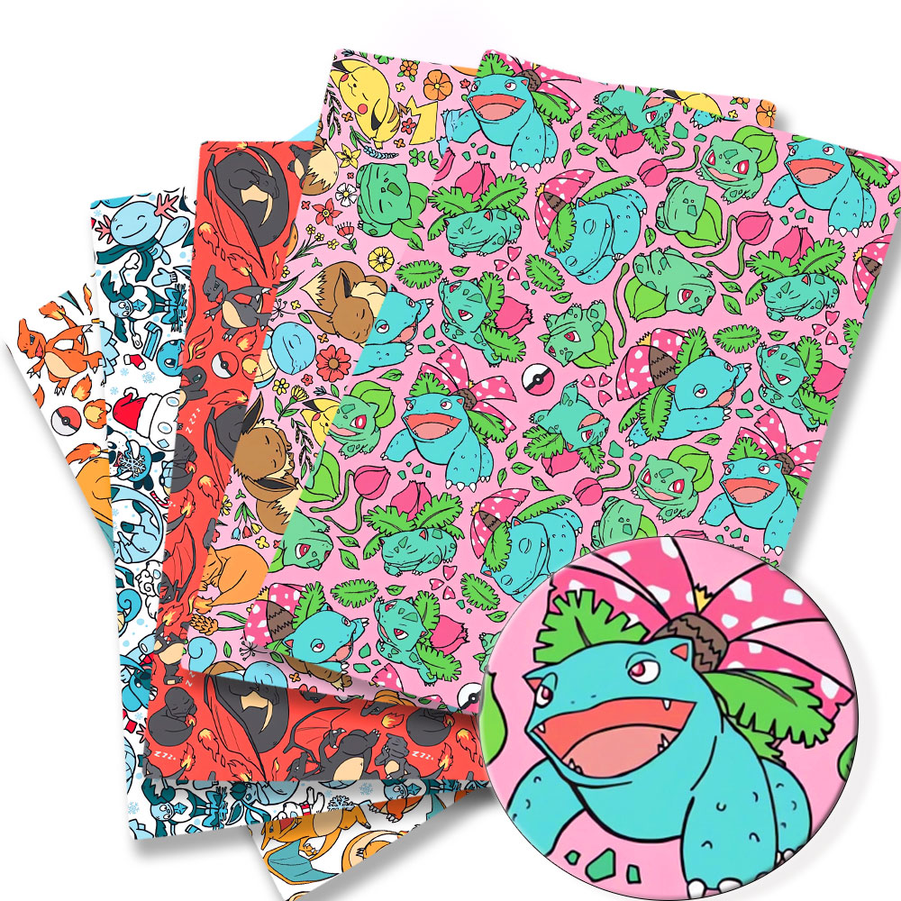 Pokemon Cartoon Fabric140*50cm - đánh giá và giá Baby Clothing Fabric