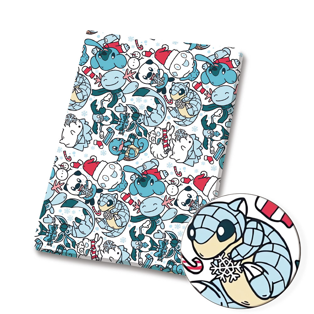 Pokemon Cartoon Fabric140*50cm - đánh giá và giá Baby Clothing Fabric
