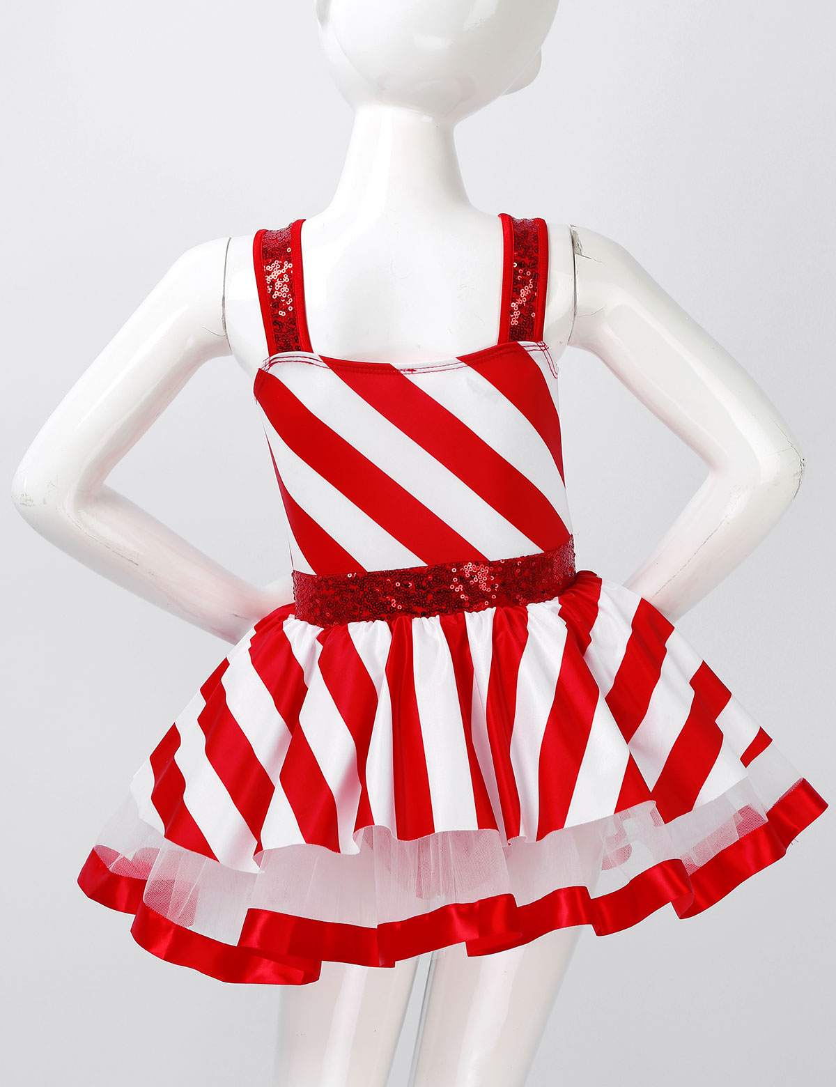 Girls Christmas Candy Cane Cos - đánh giá và giá Baby Tutu Skirt