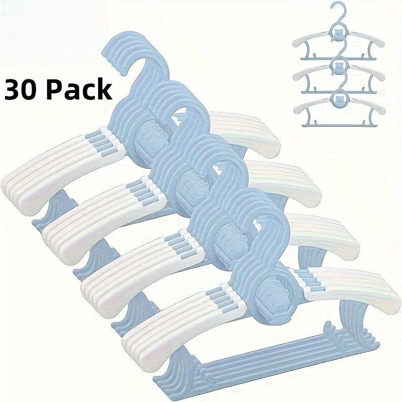 30 Pack PP Plastic Baby Clothe - đánh giá và giá Baby Clothing Rack