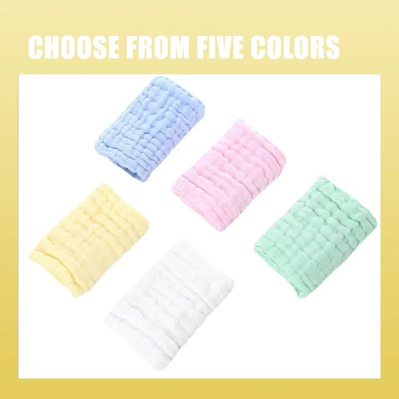 5pcs Baby Muslin Washcloths Bu - đánh giá và giá Baby Clothing Fabric