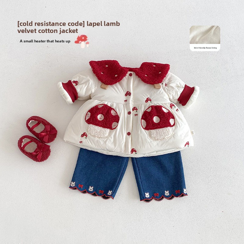 Girls' Western New Year's Clot - đánh giá và giá Baby Clothing Winter