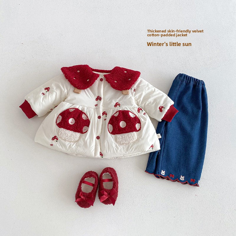 Girls' Western New Year's Clot - đánh giá và giá Baby Clothing Winter