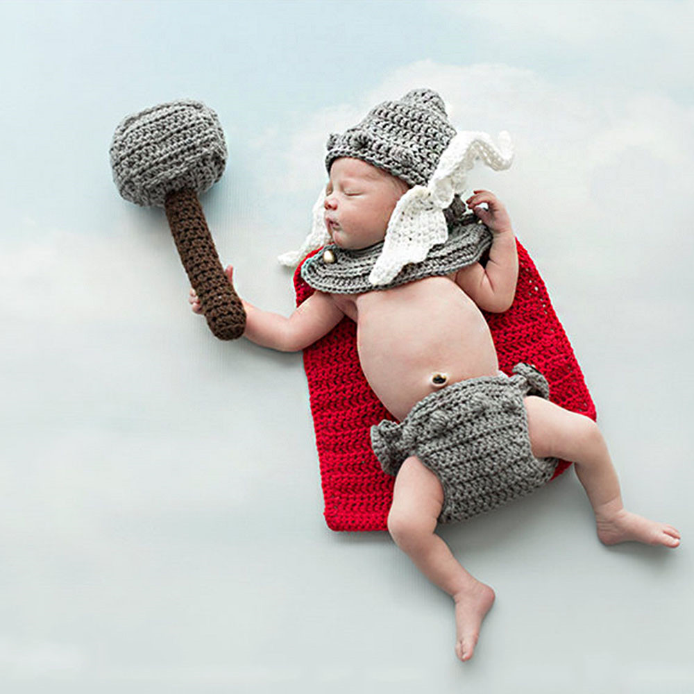 Newborn Photography Props Thor - đánh giá và giá Baby Clothing For Boys