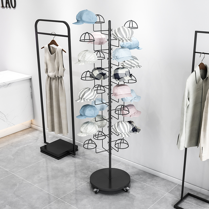 Hat display stand Floor-to-cei - đánh giá và giá Baby Clothing Rack